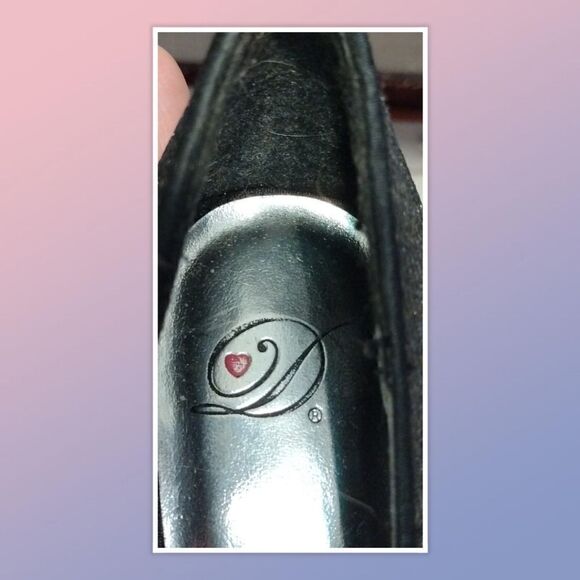 NWOB My Delicious Black Sparkly Pumps Size 7.5 - Picture 5 of 6